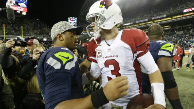 Wilson y Palmer al término del partido