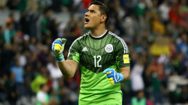 Muñoz, en el partido contra El Salvador