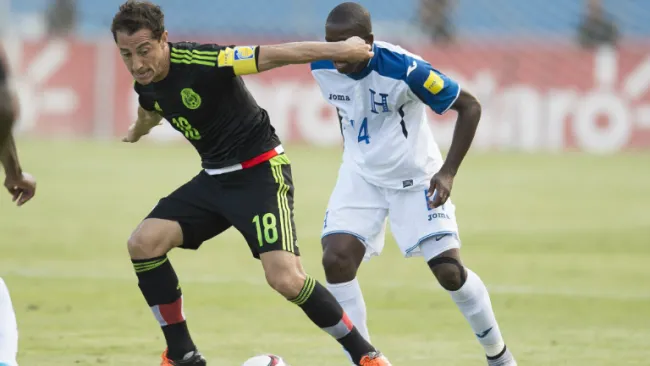Guardado en partido contra Honduras