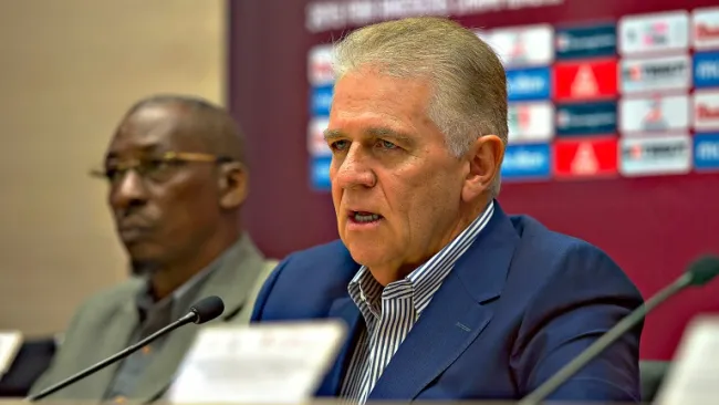 Carlos Padilla durante conferencia de prensa