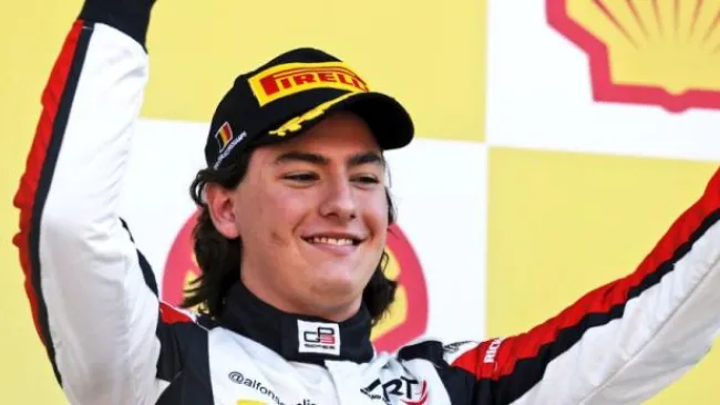 Celis celebra un podio en el circuito de Bélgica