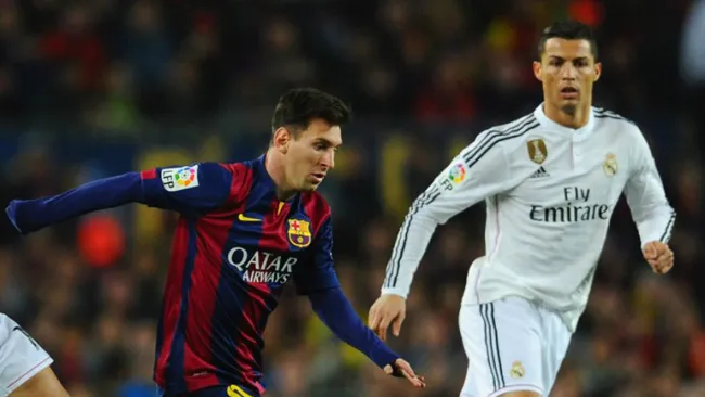 Messi y Cristiano, en un Clásico Español