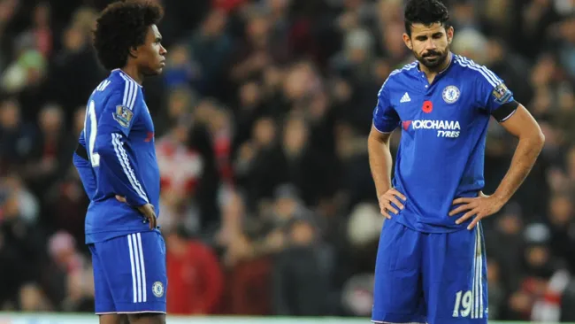 Costa lamenta un gol en contra