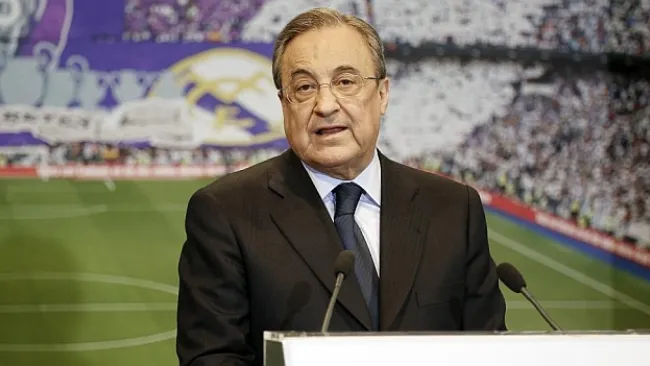Florentino Pérez, en conferencia de prensa