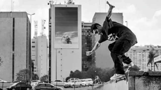 Tiago Lemos durante una demostración 