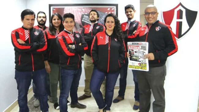 El equipo de comunicación de Atlas 