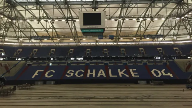 Asi luce el Veltins Arena desde el interior