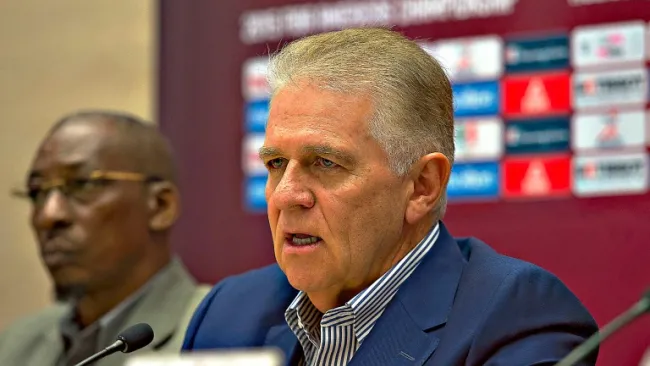 Carlos Padilla durante conferencia de prensa