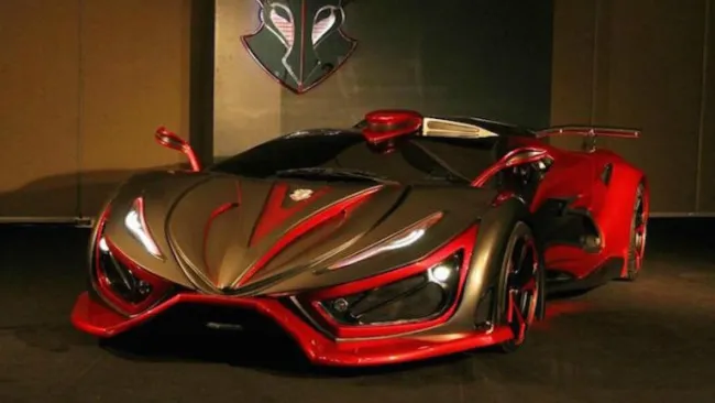 Así luce el llamado Inferno Exotic Car