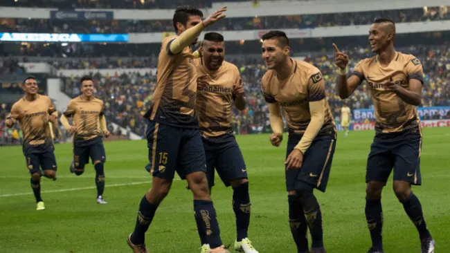 Herrera, Ludueña, Sosa y Fidel festejan en el Azteca