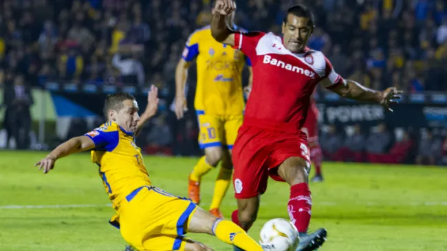 Da Silva, en partido contra Tigres