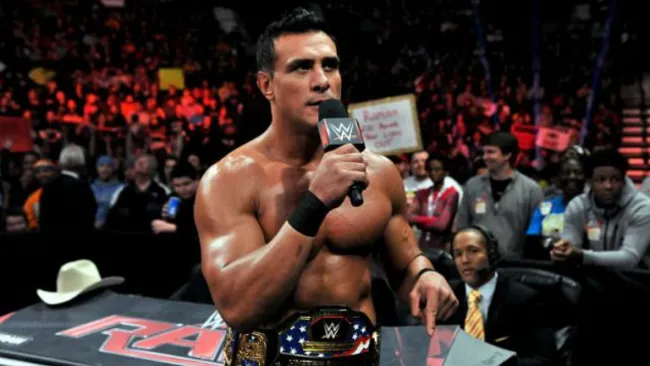 Alberto Del Río, durante un show de Raw