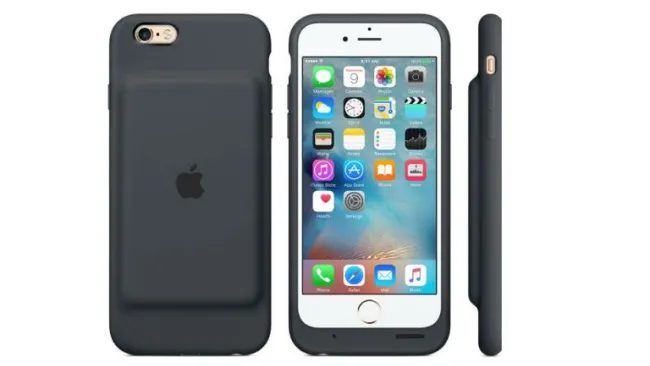 Así luce la funda con batería incluida 