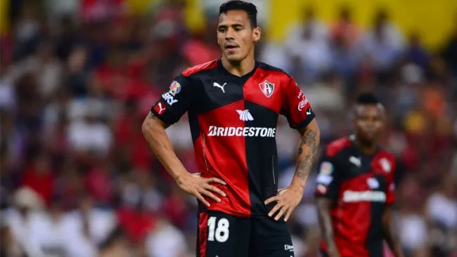 Aldo Leao en partido con Atlas