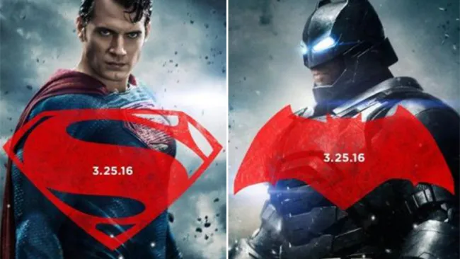 Batman y Superman en los pósters individuales