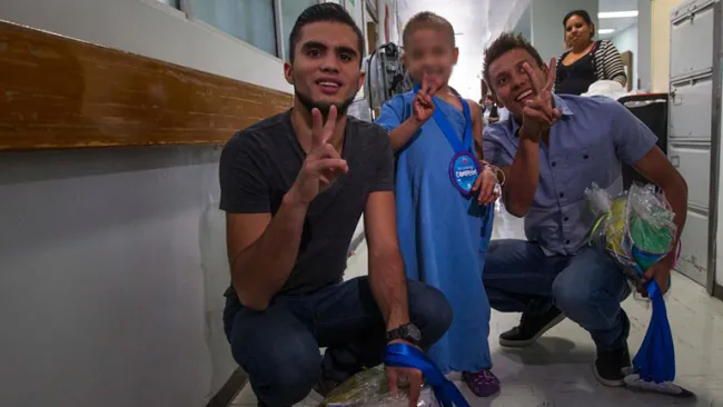 Germán Sánchez e Iván García muestran sus mejores sonrisas