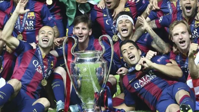 Barcelona festeja su título