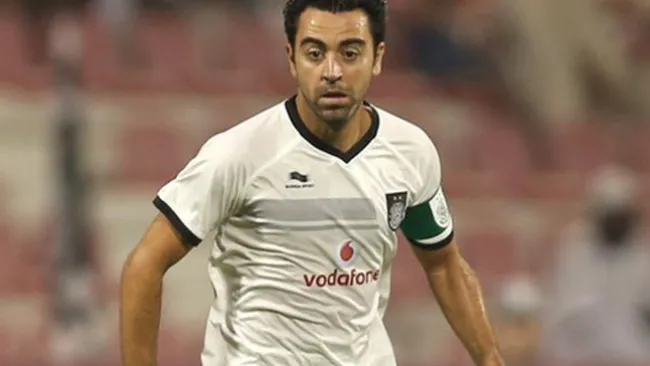 Xavi Hernández, en un juego con el Al Sadd