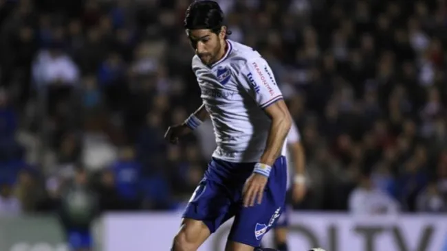 Abreu con el Nacional de Uruguay