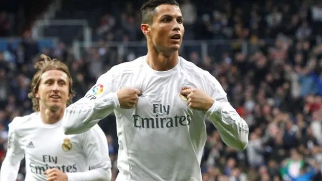 Cristiano festeja su conquista sobre la Real