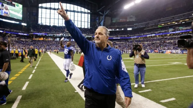 Pagano durante un partido de Potros