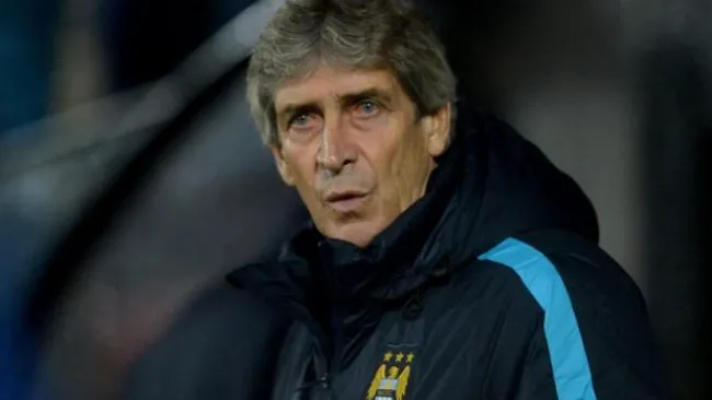 Manuel Pellegrini, con el Manchester City
