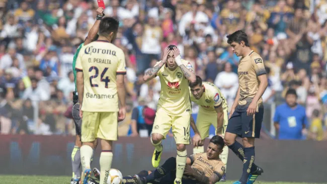 Sambueza tras ser expulsado en Liguilla
