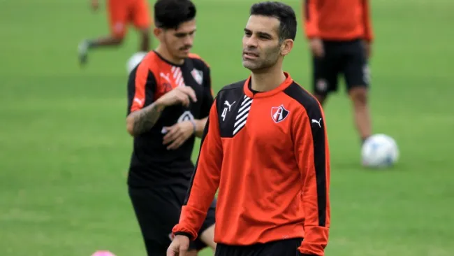 Rafa Márquez en un entrenamiento de Atlas