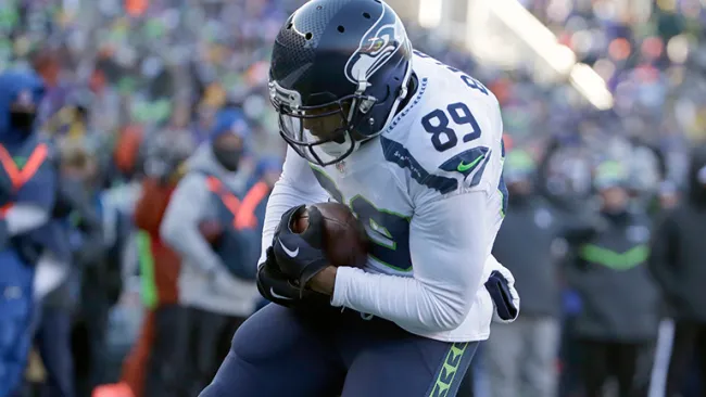 Doug Baldwin recibe para el TD de Seattle 