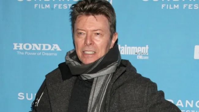 David Bowie posa para las cámaras
