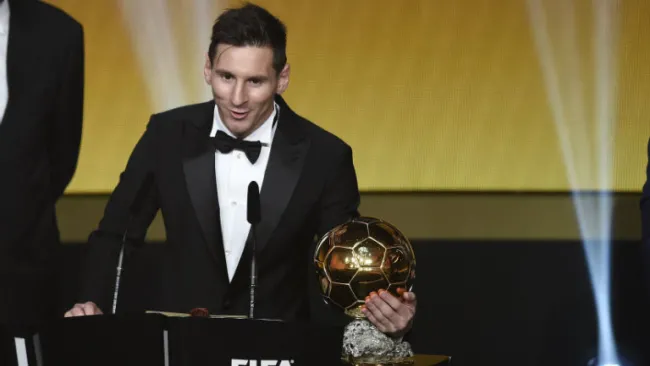 Lionel Messi, tras ganar su quinto Balón de Oro