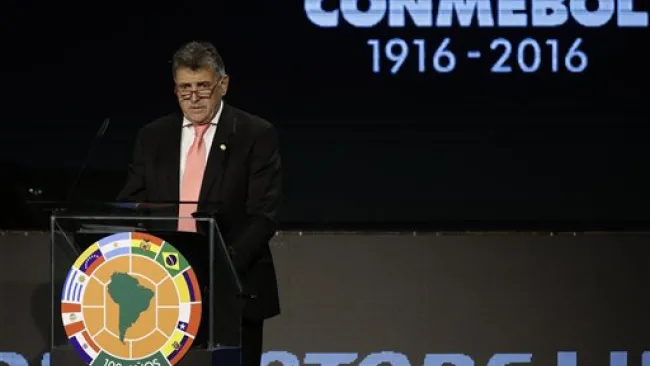 Wilmar Valdez, presidente de la Conmebol