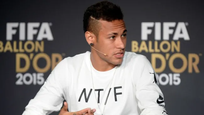 Neymar, en conferencia de prensa