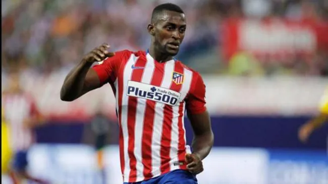 Jackson Martínez, en un juego del Atlético de Madrid