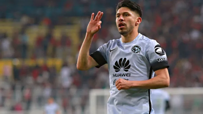 Oribe celebra tras marcar en contra de Atlas