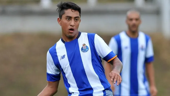 Govea, en un partido del Porto B