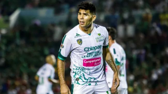 Romero en partido con Chiapas en el Zoque