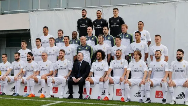 Fotografía oficial del Real Madrid