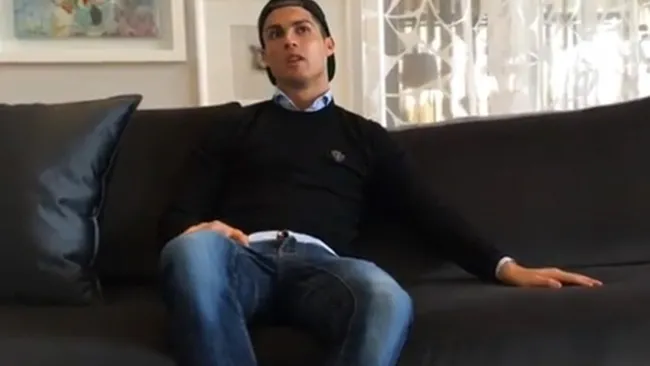 Cristiano Ronaldo, durante la entrevista