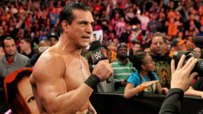 Alberto Del Río durante un show de Raw