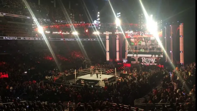 Así luce el Amway Center para el Royal Rumble