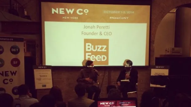 Conferencia durante el NewCo de Nueva York