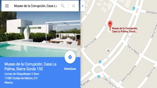 Así lucía la descripción en Google Maps