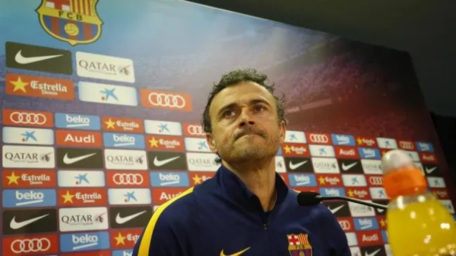 Luis Enrique, en conferencia de prensa