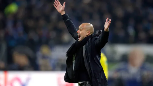 Pep Guardiola, durante un partido con el Bayern Munich