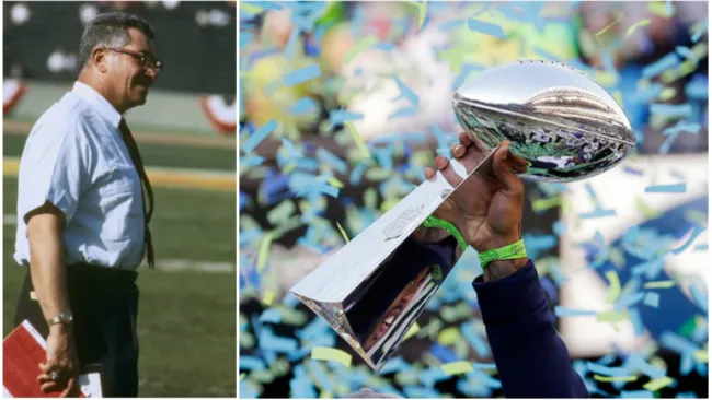 Vince Lombardi y el trofeo al que dio nombre