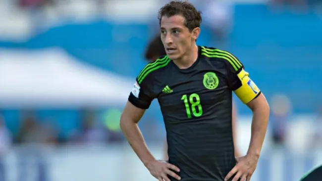 Andrés Guardado durante las eliminatorias de la Concacaf