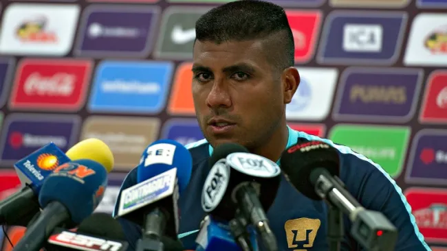 Ludueña, en conferencia de prensa