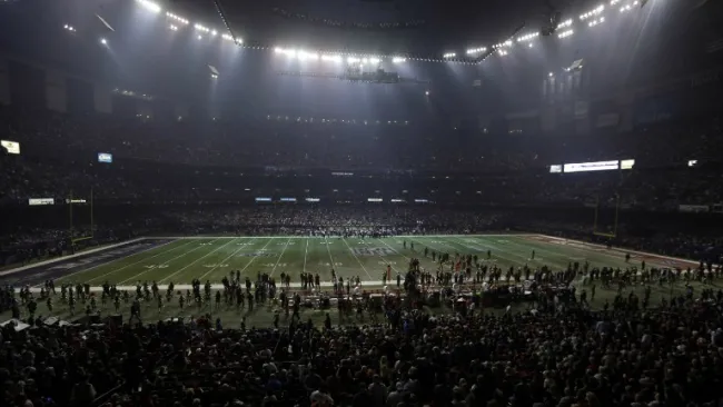 El apagón que ocurrió durante el Super Bowl XLVII