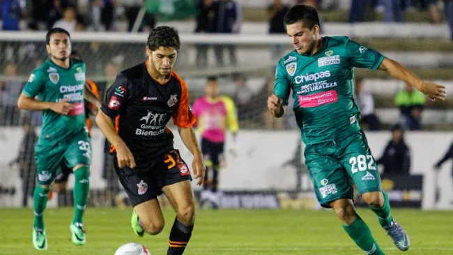Farid Matuk durante el partido contra Chiapas 